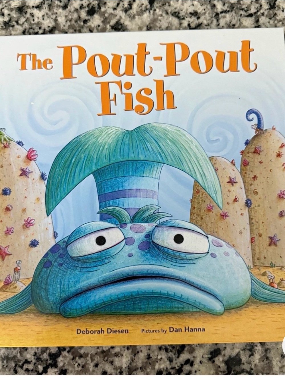 Pout pout fish hard cover book